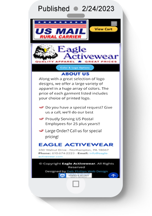 Eagle Activewear - Rural Carrier Apparel
