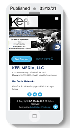 Link to Kefi Media, LLC Website